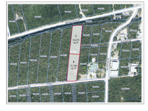OCEAN RIDGE HEIGHTS LOT 8 - CAYMAN BRAC  - OWNER FINANCING