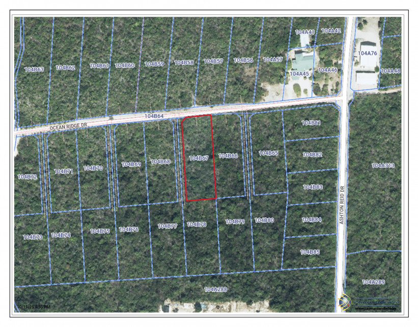 OCEAN RIDGE HEIGHTS LOT 10 - CAYMAN BRAC - OWNER FINANCING
