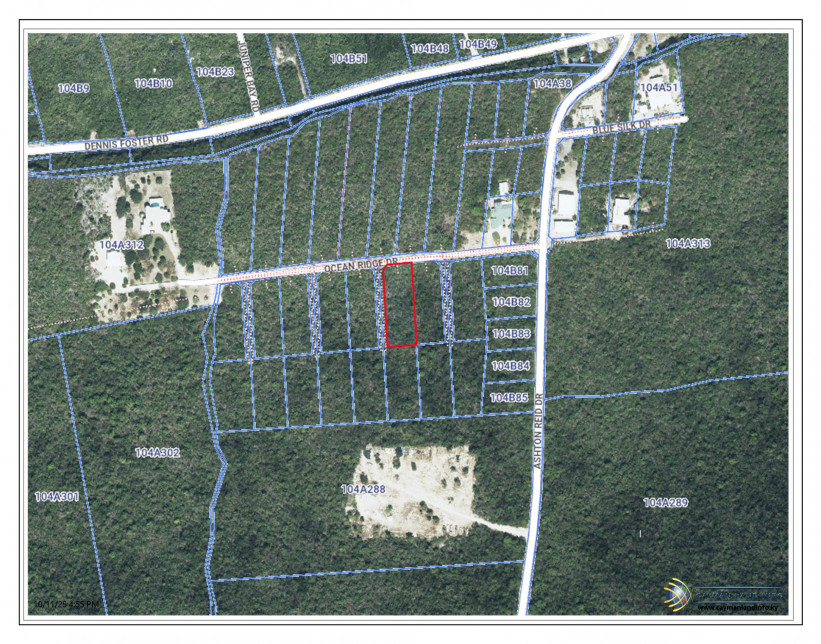 OCEAN RIDGE HEIGHTS LOT 10 - CAYMAN BRAC - OWNER FINANCING