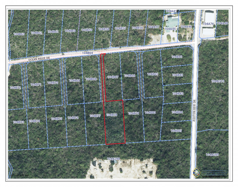 OCEAN RIDGE HEIGHTS LOT 11 - CAYMAN BRAC - OWNER FINANCING