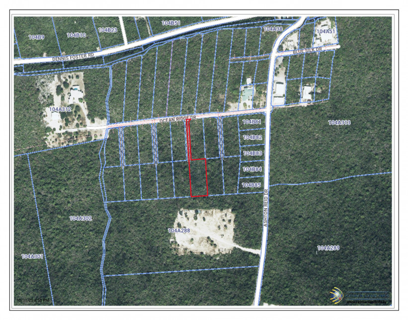 OCEAN RIDGE HEIGHTS LOT 11 - CAYMAN BRAC - OWNER FINANCING