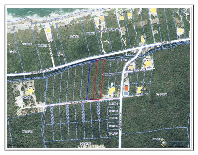 OCEAN RIDGE HEIGHTS LOT 8 - CAYMAN BRAC  - OWNER FINANCING
