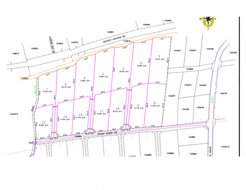 OCEAN RIDGE HEIGHTS LOT 8 - CAYMAN BRAC  - OWNER FINANCING
