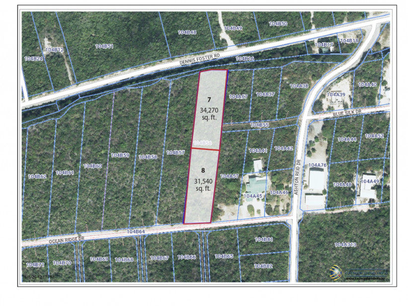 OCEAN RIDGE HEIGHTS LOT 7 - OCEAN VIEW - CAYMAN BRAC  - OWNER FINANCING